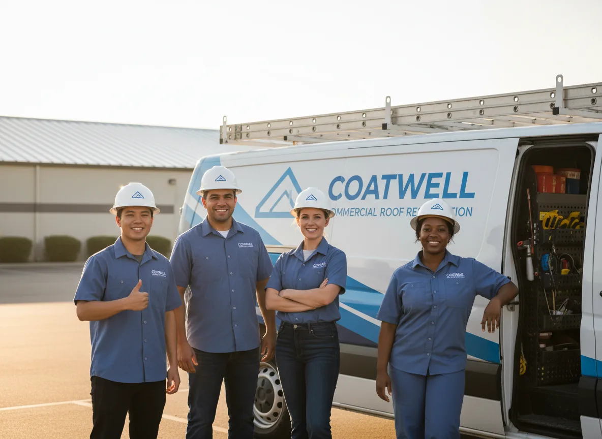 Commercial roof coating company in Wesley, ME